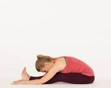 Seated forward in yoga