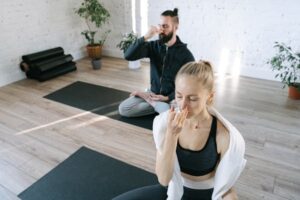 pranayama is kind of breathing in yoga class