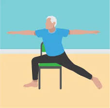 elderly yoga 